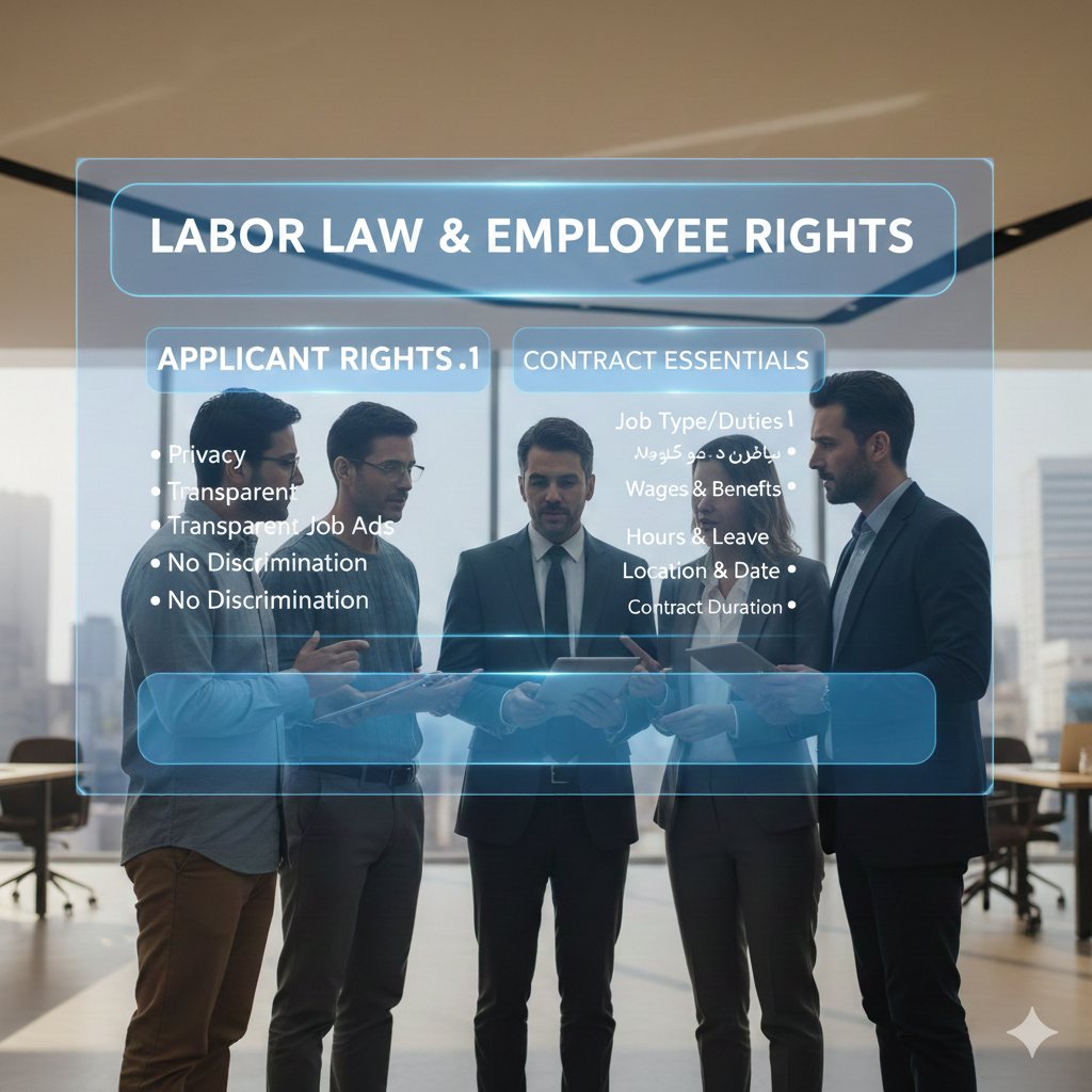 تصویر مقاله: منشور جامع حقوق کارگر و کارمند: راهنمای عملی روابط کار